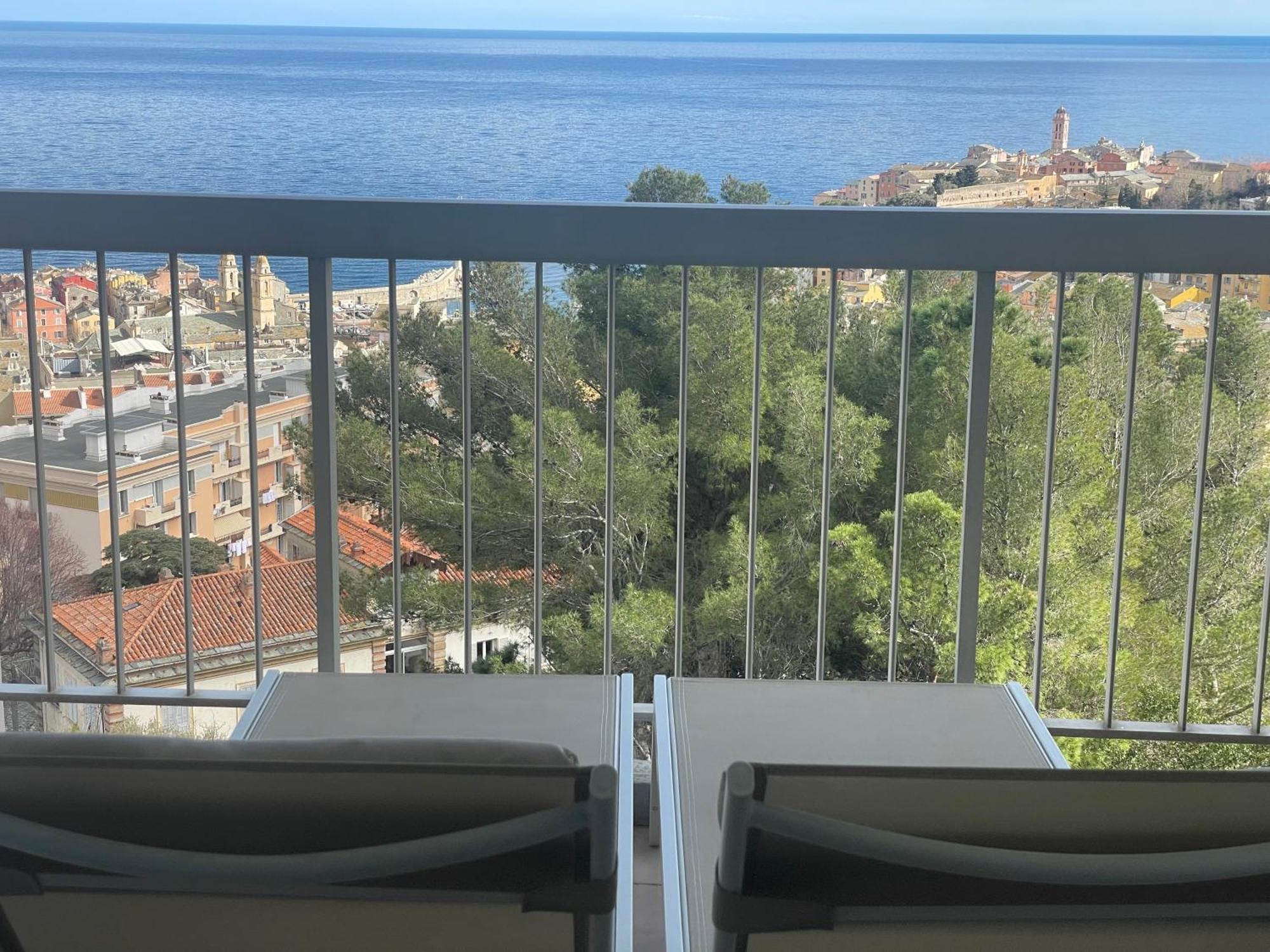 F3 Gd Standing 87 M2 Extraordinaire Vue Mer Pano Bastia  Bagian luar foto