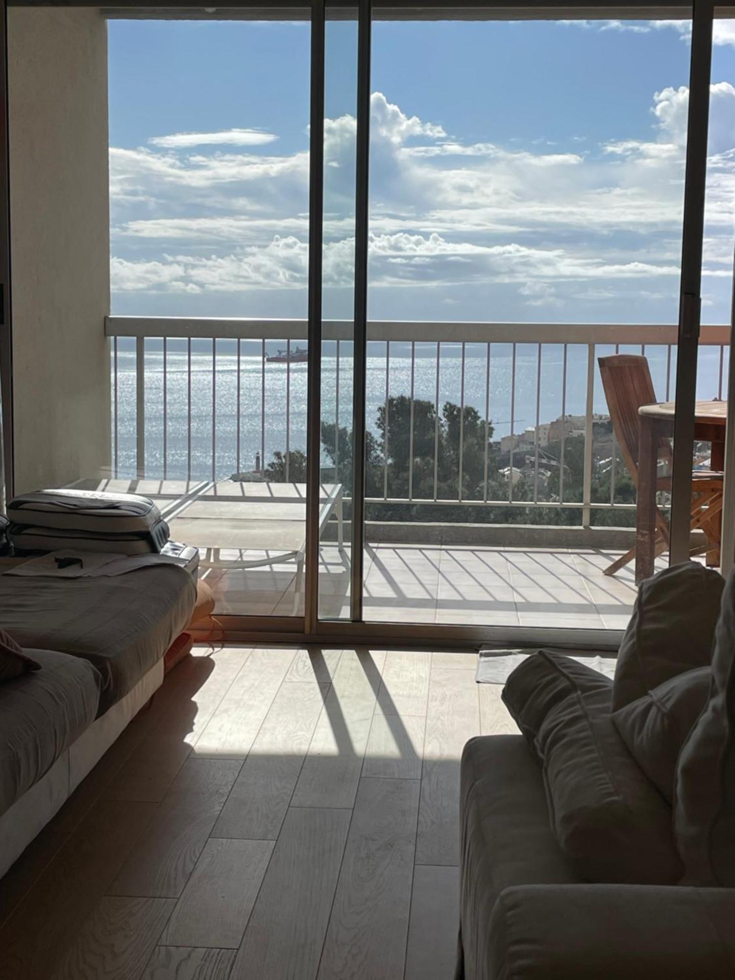 F3 Gd Standing 87 M2 Extraordinaire Vue Mer Pano Bastia  Bagian luar foto